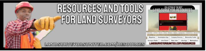 Land Surveyor resources and toolkits